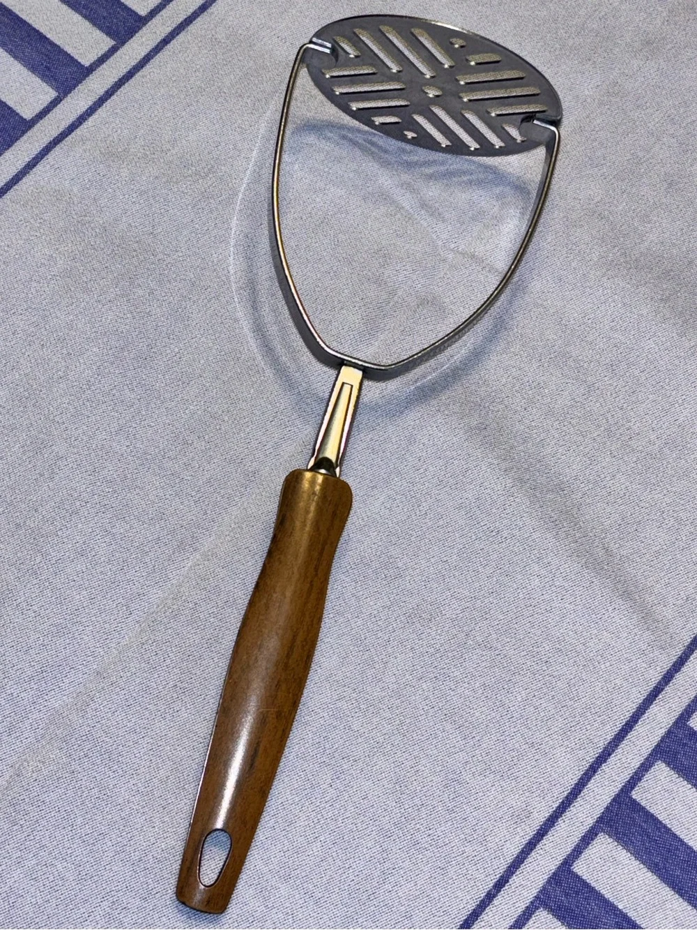 Vintage EKCO Stainless Steel Potato Masher